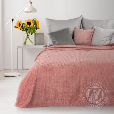 SZ Deka z mikroflanelu CINDY4 ružová 170x210