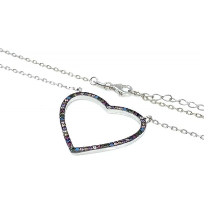 Jan Kos jewellery Stříbrný řetízek s přívěskem 12114417