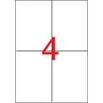 APLI Универсален етикет, 105x148 mm, APLI, 100 етикета в опаковка 10827 (10827)