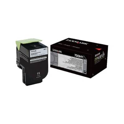 Lexmark 70C0H10 тонер касета 1 броя Оригинал Черен (70C0H10) (70C0H10)