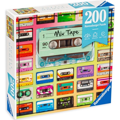 Ravensburger Пъзел Ravensburger от 200 части - Касети (12962)
