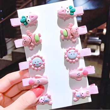 HARAHU Детски Щипки за коса Животинки - Розова / Тип2 kp7887 (7887)