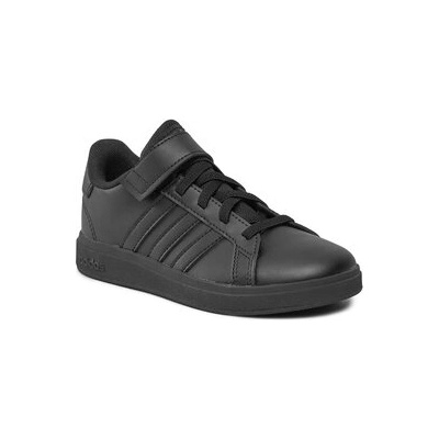 adidas Обувки Grand Court 2.0 El K FZ6161 Черен (Grand Court 2.0 El K FZ6161)