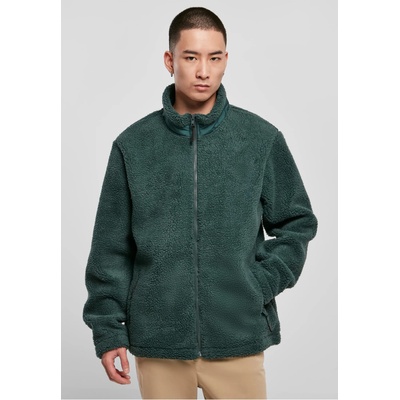 Urban Classics Мъжко пухкаво яке в тъмнозелен цвят Urban Classics Basic JacketUB-TB5901-02245 - Тъмнозелен, размер L
