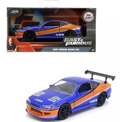 Jada Toys Бързи и яростни количка, 1: 32 - Nissan Silvia S15 (2001) (9324075NS)