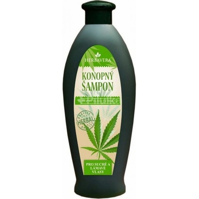 Herbavera konopný šampón suché lámavé vlasy 550 ml