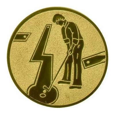 D2-A156 Emblém pr.50mm minigolf 5 cm