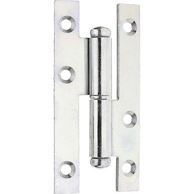 Alberts Lomený záves ľavý, 94 x 45 mm sendzimirovo pozinkovaný
