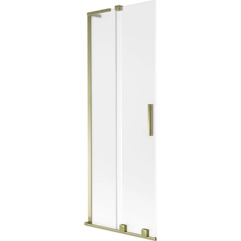 Mexen Velar L параван за вана, 2-крилен плъзгащ се, 70 x 150 см, матов, златен - 896-070-003-31-50 (896-070-003-31-50)