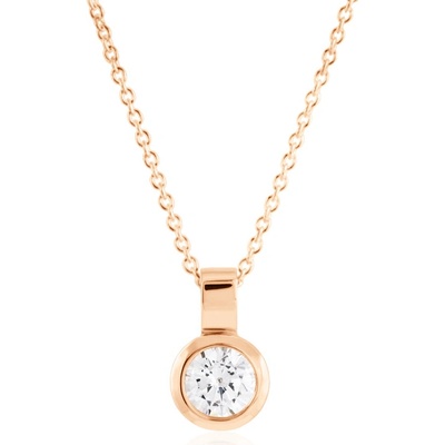 Gemmax Řetízek z růžového zlata s drobným přívěskem Z8005 GLSRB-38371-19161