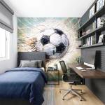Art Gift Decor Фототапет футболен удар в мрежата