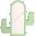 Candellux Led детска настолна лампа cactus led/10w/230v зелена (ca1094)