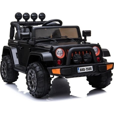 Lean Cars Elektrické autíčko Jeep BRD 7588 4x4 4x45W 1x12V10Ah 2021 čierna