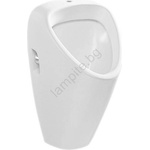 Jika h8430610000001 - Писоар golem с вътрешно присъединяване, заден отвод, керамика/бял (lf0247)