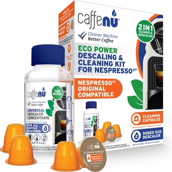 Caffenu | Комплект за почистване - Почистващи капсули и декалкулатор за Nespresso®