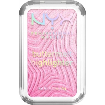 Stín NYX Professional Makeup Stříbrný rozjasňovač 5 g