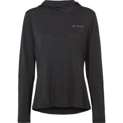 Vaude Дамска фланелка с дълъг ръкав за колоездене Vaude Women's Tremalzo L/S Shirt Cycling jersey - Black / Black - размер 38 (EU) (156-0637-2712)