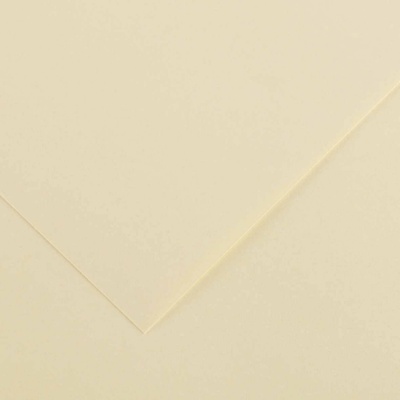 Canson farebný papier Vivaldi 50 x 65 cm 240 g 125H Krémová 2