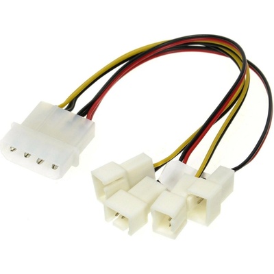 Akasa - 4-pin CPU Molex na 4 x 3-pin fan AK-CB001