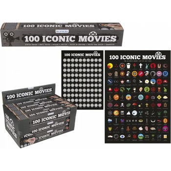 Image 1 of ШантавоЕ Скреч постер 100 емблематични филма