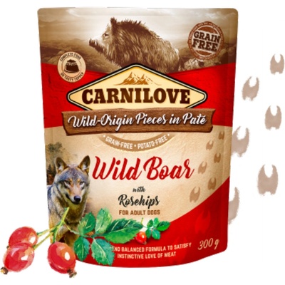 Carnilove Paté Wild Boar & Rosehips 300 g