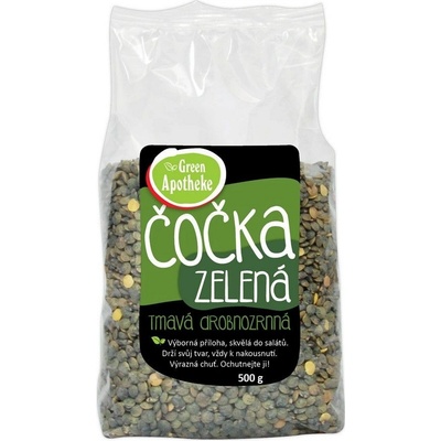 Green Apotheke Čočka zelená drobnozrnná 0,5 kg
