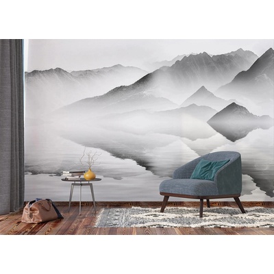 AG design FTNS-1284 vliesová fototapeta Mountain Lake rozměry 360 x 270 cm
