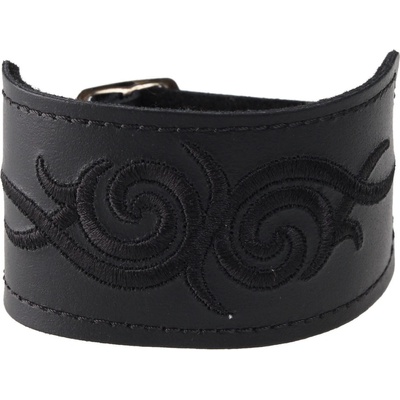 Black & metal гривна Tribal - Black- BWZ-498