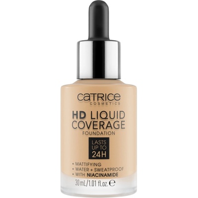 Catrice Foundation Hd Liquid Coverage Фон дьо тен флуид 30ml