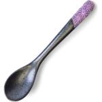 Made in Japan Лъжица за маса ASANOHA 12, 5 cm, лилав, керамика, MIJ (MIJC4213)