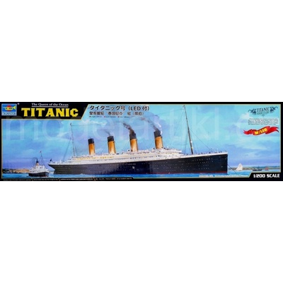 Trumpeter R.M.S Titanic w/LED 1:200 – Zboží Mobilmania