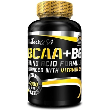 Biotech USA BCAA + B6 200 tablet