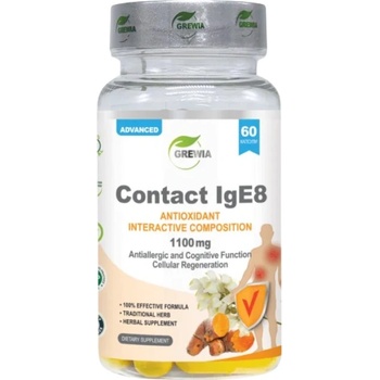 Grewia Contact IgE8 | Interactive Composition - Antiallergic And Cognitive Function [60 капсули]