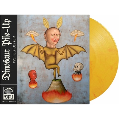 Dinosaur Pile-Up - I've Felt Better Yellow Flame Vinyl LP