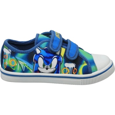 Sonic Детски маратонки Sonic Canvas Low Trainers Childrens - Blue