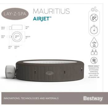 Image 1 of Bestway Lay-Z-Spa Mauritius AirJet 270x180x71 cm (HMC 034)