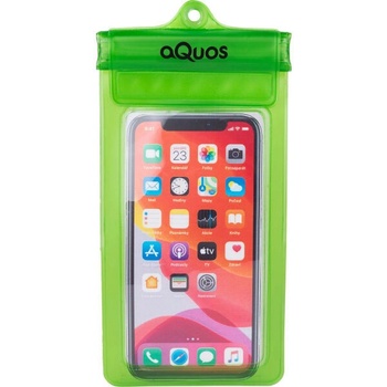 Púzdro AQUOS PHONE DRY BAG Vodoodolné na mobil, zelená, os