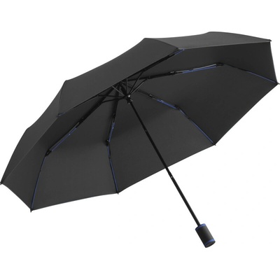 Fare Deštník Fare Mini Style 5084 watersave, skládací COT465084q0499-black/eurob Černá/modrá UNI