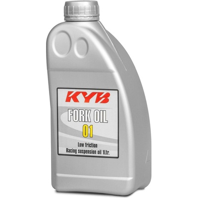 KYB (KAYABA) olej do přední vidlice / tlumičů / zavěšení KYB 01 OIL - FORK FRONT, KHL15-11, 1L KYB FF OIL 01 (AKC)