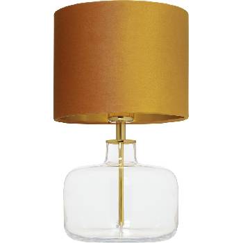 Kaspa Настолна лампа Lora прозрачна основа злато (41066105)