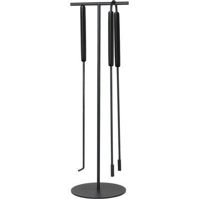 BLOMUS Комплект за камина ashi - 3 части, цвят черен (blomus-66156)
