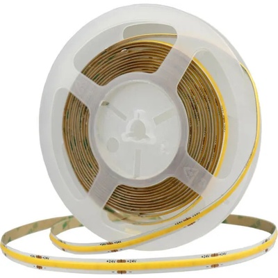 LED COB ЛЕНТА 24V 512SMD/m 4000K IP20 12W/M RA90 ДЪЛЖИНА 5М (4945)