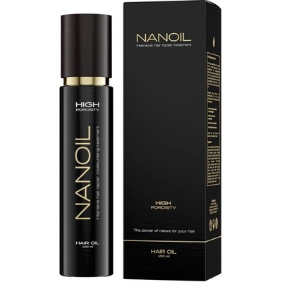 Nanoil High Porosity Hair Oil olej pro suché a poškozené vlasy 100 ml