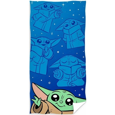 Carbotex Bavlnená plážová osuška Star Wars 70 x 140 cm