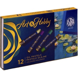 Astra Маслени пастели ASTRA Art&Hobby 12 цвята 313124001 (313124001)