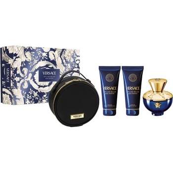 Versace Pour Femme Dylan Blue Комплект (EDP 100ml + BL 100ml + SG 100ml + Bag) за Жени