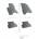 FroGum Гумени стелки за Nissan X-Trail II 2008-2013 г (pa 0455-51347)