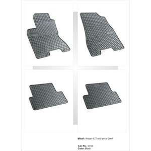 FroGum Гумени стелки за Nissan X-Trail II 2008-2013 г (pa 0455-51347)