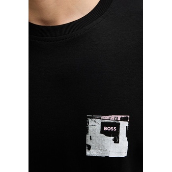 BOSS Orange Памучна тениска BOSS Orange Te_Citylights (50556032)