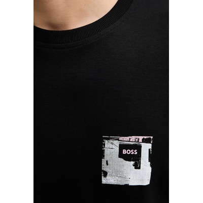 BOSS Orange Памучна тениска BOSS Orange Te_Citylights (50556032)